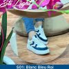 Chaussure Orthopédique STI Femme Blanc Bleu Roi S01