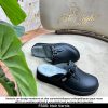 Sabot Orthopédique STI Femme Noir Vernis FS05