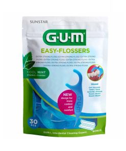 Gum Easy-Flossers Porte Fil Dentaire 30 Pièces (890)