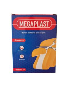 Magaplast Pansement Adhésive Résistant à l'Eau 0,5 mètre x 6cm