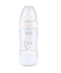 Nuk First Choice+ Biberon Temperature Control 0-6m Couleur Blanc 300ml