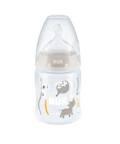 Nuk First Choice+ Biberon Temperature Control 0-6m Couleur Gris 150ml