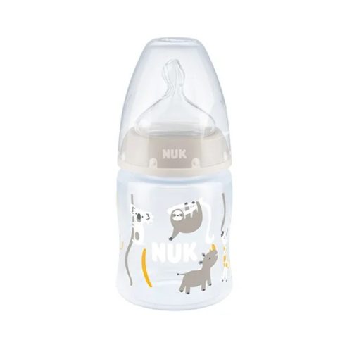 Nuk First Choice+ Biberon Temperature Control 0-6m Couleur Gris 150ml