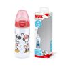 Nuk First Choice+ Biberon Temperature Control 6-18m Couleur Rouge 300ml