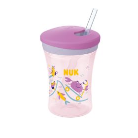 Nuk Action Cup Violet 12M+ 230ml