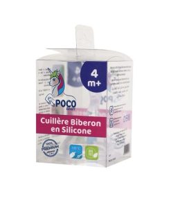 Poco Cuillère Biberon en Silicone 4m+