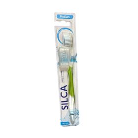 Silca Brosse à Dents Vert Medium