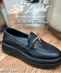 Chaussure Orthopedique STI Femme Noir M65