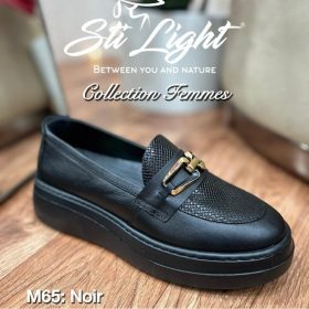 Chaussure Orthopedique STI Femme Noir M65