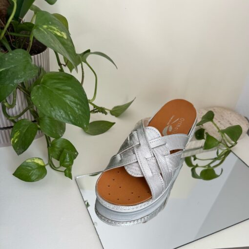 Sabot Orthopédique Ortholite Femme Argent