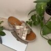 Sabot Orthopédique Ortholite Femme Doré