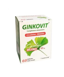 Ginkovit Circulation et Mémoire 60 Gélules