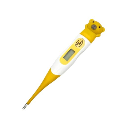 Powerscan Thermomètre Electronique Flexible Junior Jaune