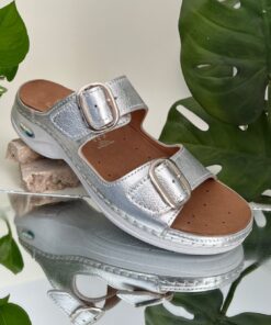 Sabot Orthopédique Ortholite Femme Argent