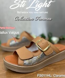 Sabot Orthopédique STI Femme Caramel FS011HL
