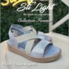 Sandale Orthopédique STI Femme Taupe Argenté FS04