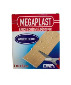 Megaplast Pansement Adhésif Résistant à l'eau 1 mètre x 8cm