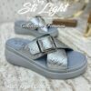 Sabot Orthopédique STI Femme Argent Croco 2 AL05