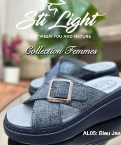 Sabot Orthopédique STI Femme Bleu Jeans AL05