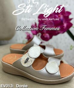 Sabot Orthopédique STI Femme Doré EV013