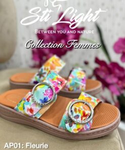 Sabot Orthopédique STI Femme Fleuri AP01
