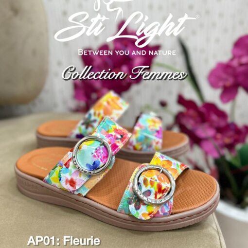 Sabot Orthopédique STI Femme Fleuri AP01