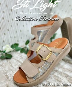Sabot Orthopédique STI Femme Taupe 1 FS011HL