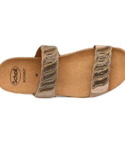 Sabot Orthopédique Scholl Femme Beige Doha 2 Straps
