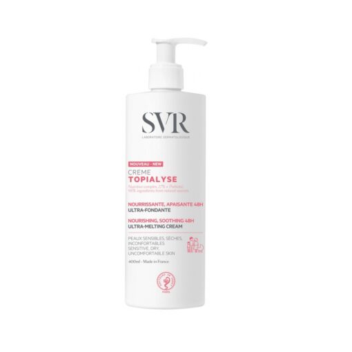 SVR Topialyse Crème Nourrissante Apaisante 48h 400ml