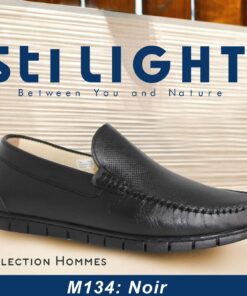 Chaussure Orthopédique STI Homme Noir M134
