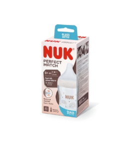Nuk Biberon en Verre Perfect Match Blanc 0m+ 120ml