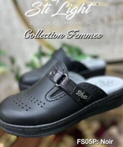 Sabot Orthopédique STI Femme Noir FS05P