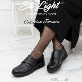 Chaussure Orthopédique STI Femme Noir B06
