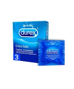 Durex Préservatif Extra Safe Boite de 3