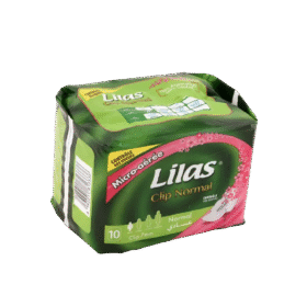 Lilas Serviettes Clip Micro Aérée Normal 10 Pièces