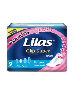 Lilas Serviettes Clip Micro Aérée Super 9 Pièces