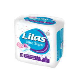 Lilas Serviettes Pharmacie Ultra Super 8 Pièces