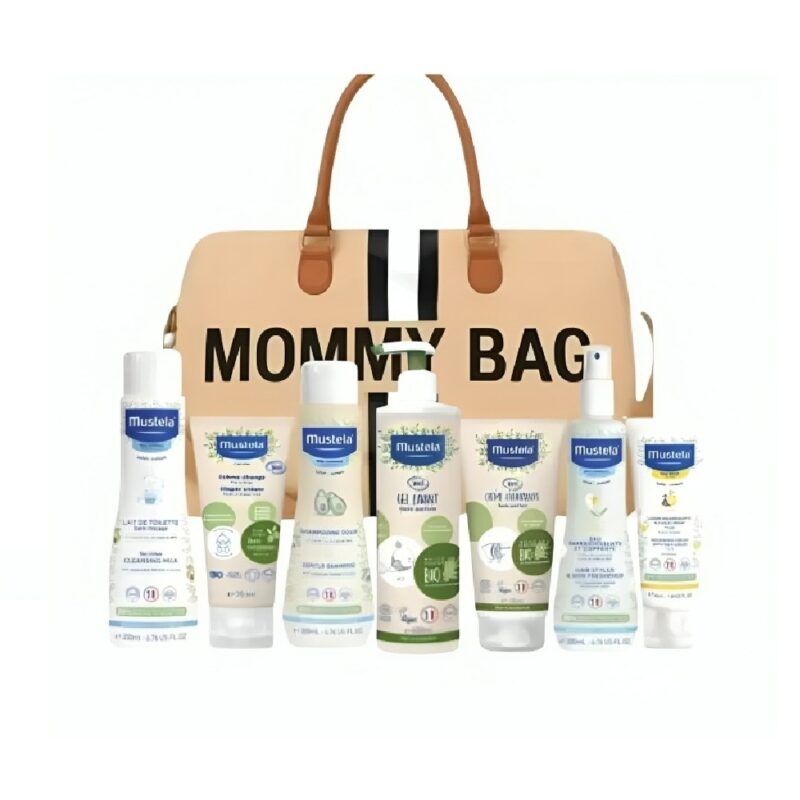 Mustela Sac Indispensable Bleu – Trousse De Soins Bébé Complet Et Compact