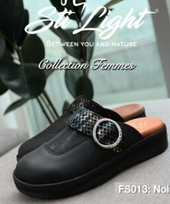 Sabot Orthopédique STI Femme Noir 2 FS013