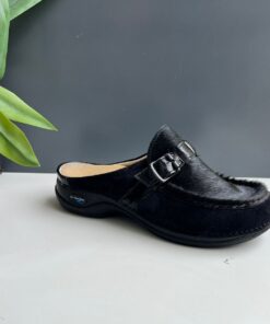 Sabot Orthopédique Ortholite Femme Noir Chevre FE11