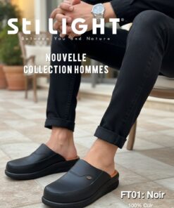 Sabot Orthopédique STI Homme Noir FT01
