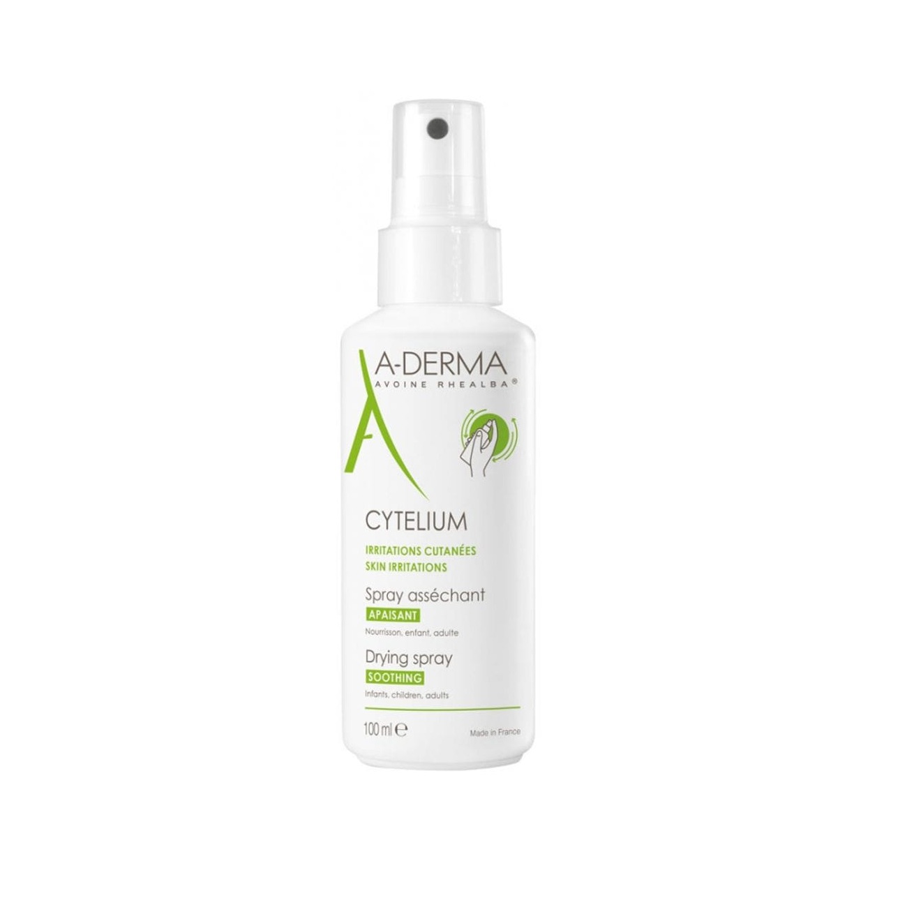 Aderma Cytelium Spray Asséchant Apaisant 100ml