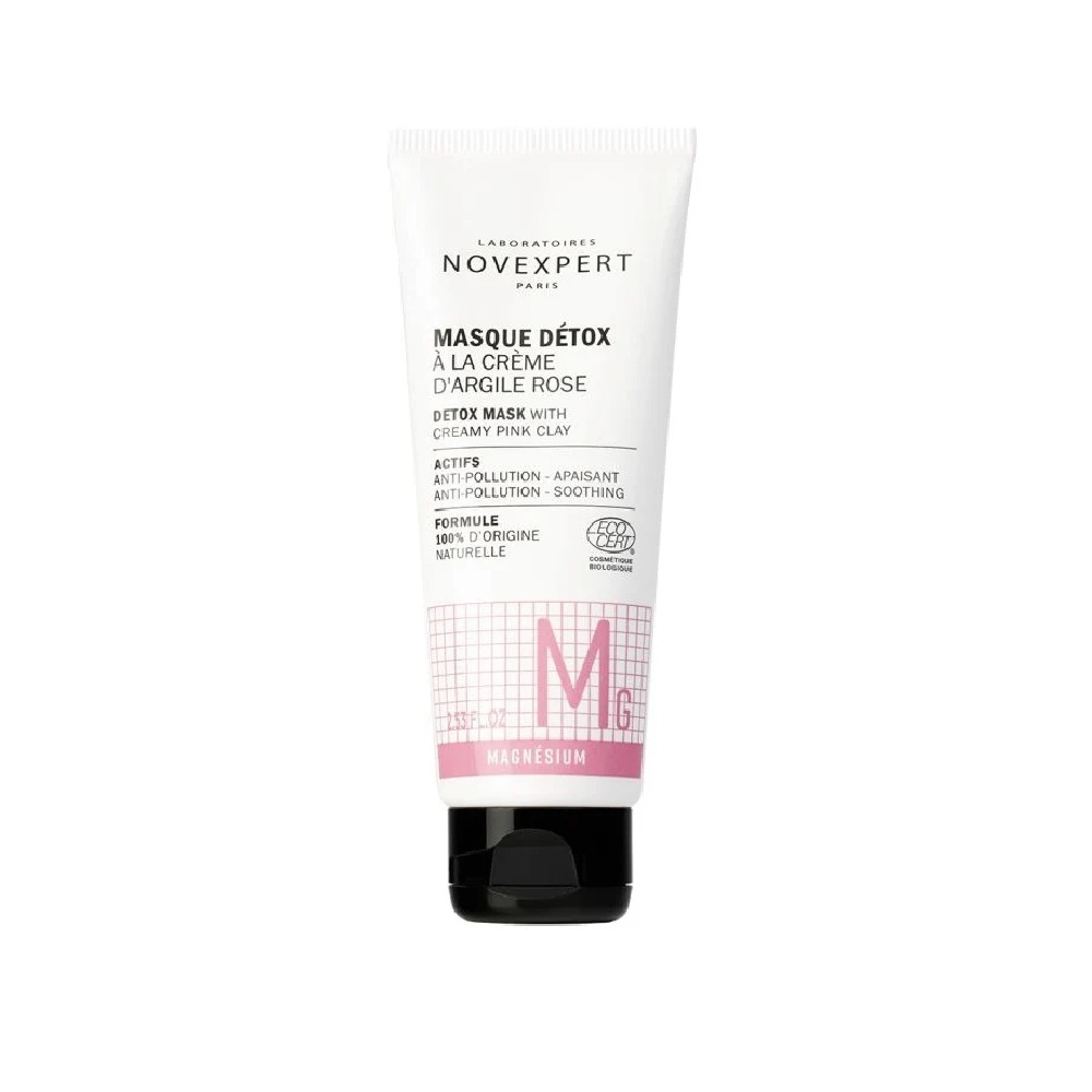 Novexpert Masque Detox à la Crème d'Argile Rose 75ml