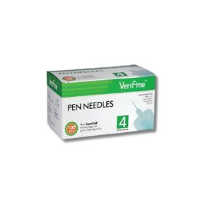 Verifine 100 Aiguilles pour Stylo à Insuline 4mm