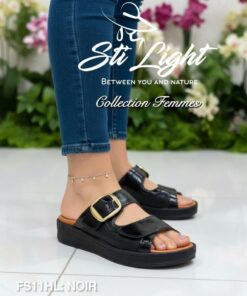 Sabot Orthopédique STI Femme Noir FS011HL