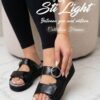 Sabot Orthopédique STI Femme Noir FS011HL R