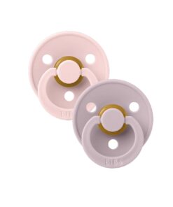 Bibs Lot de 2 Sucettes Colour Natural Rubber Size2 6m+