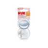 Nuk Lot de 2 sucettes Mommy Feel Bleu et Gris 0-9 mois