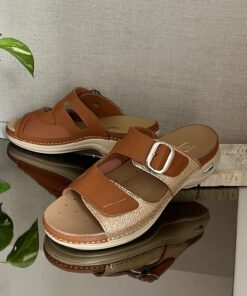 Sabot Orthopédique Ortholite Femme Camel HV08