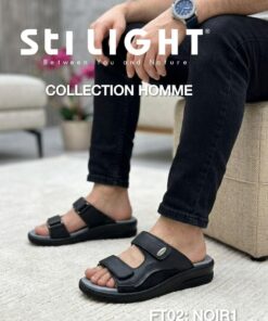 Sabot Orthopédique STI Homme Noir FT02